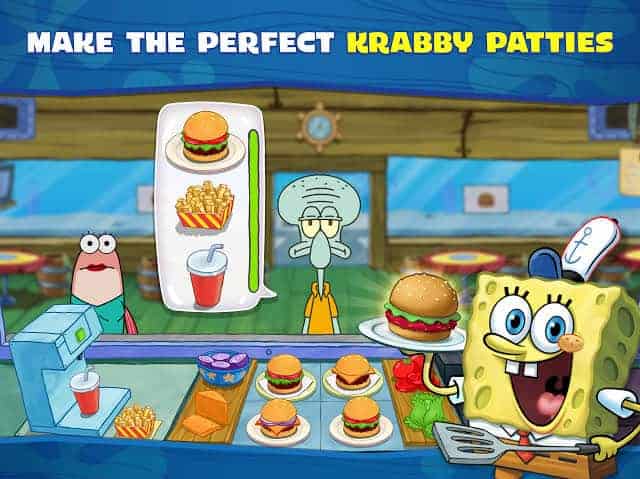 Spongebob krusty cook off mod apk