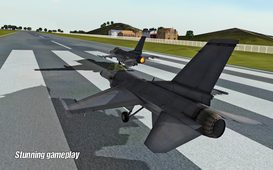 Gameplay of Carrier Landing Pro MOD APK