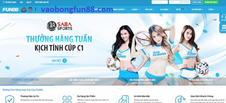 Xem Bóng Đá Trực Tiếp Hàng Đầu Tại Fun88TV Xem Bóng Đá Trực Tiếp Hàng Đầu Tại Fun88TV