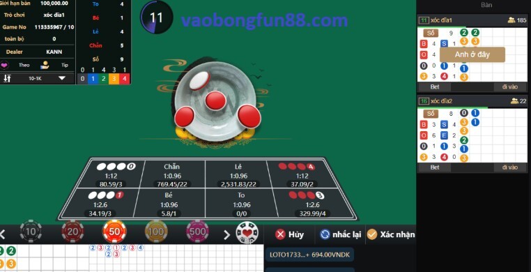 Quy luật chơi xóc đĩa và cách chơi tại Fun88 Quy luật chơi xóc đĩa và cách chơi tại Fun88