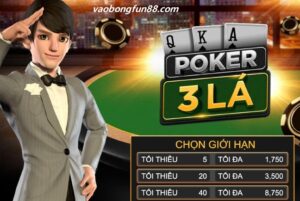 poker 3 la fun88